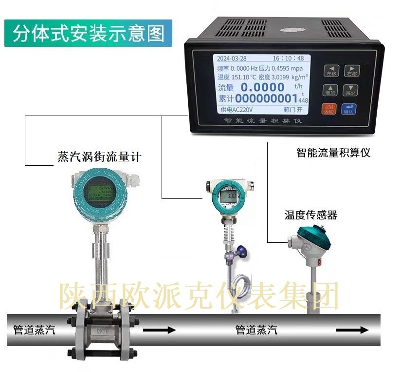 蒸汽涡街流量计（分体式）